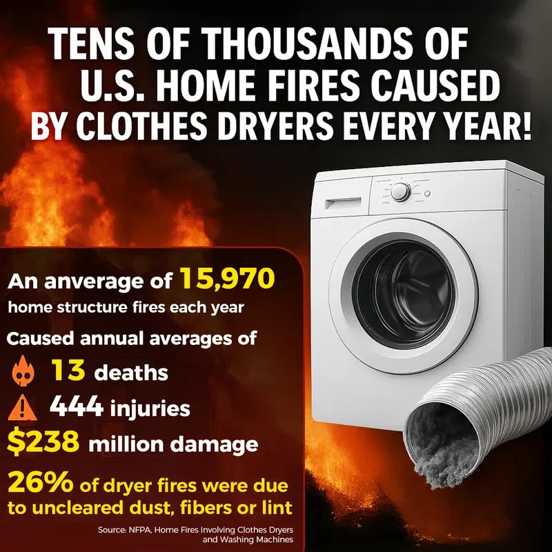 Dryer Vent Cleaner Kit