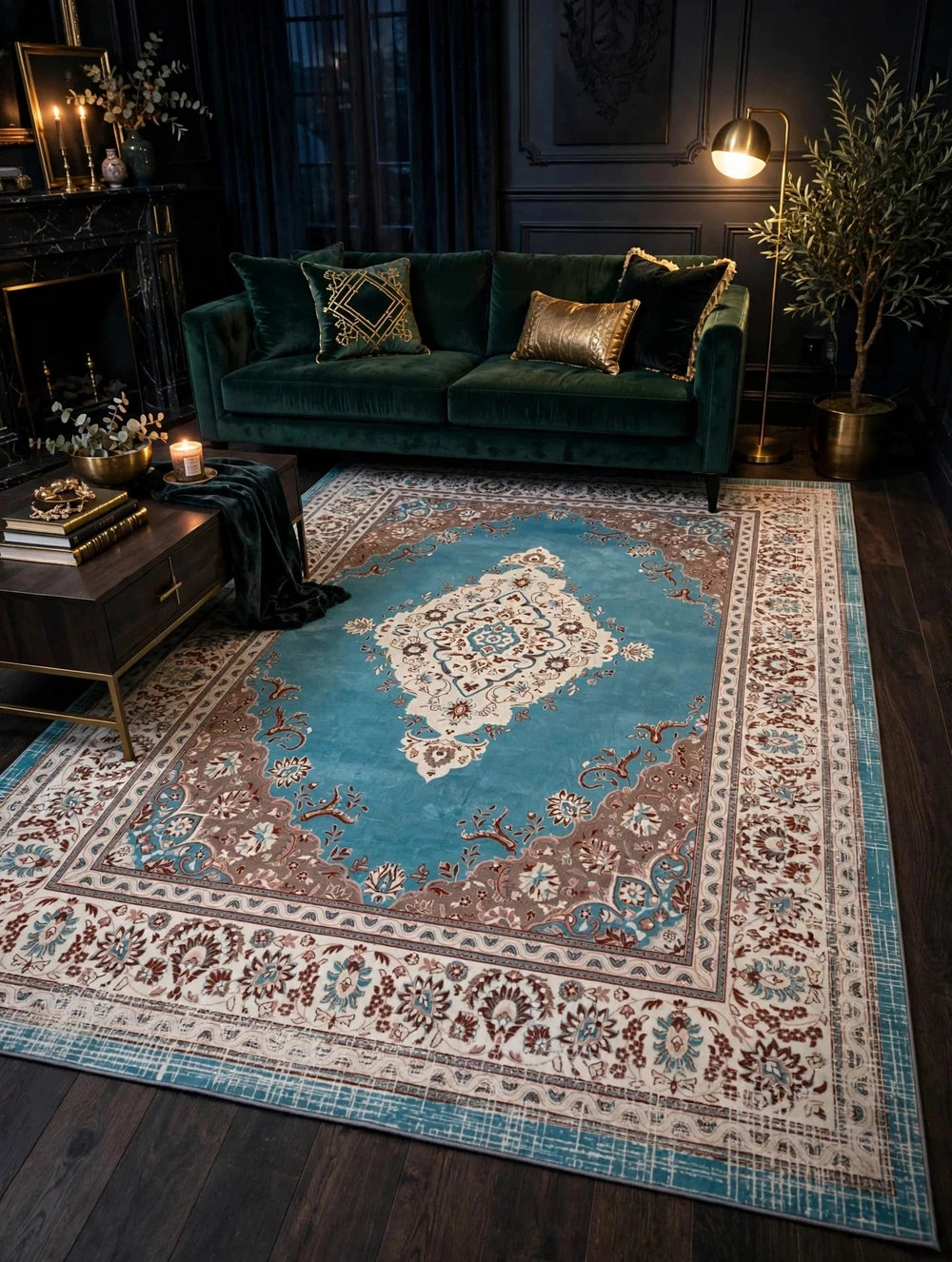 WASHABLE 8x11 Rug