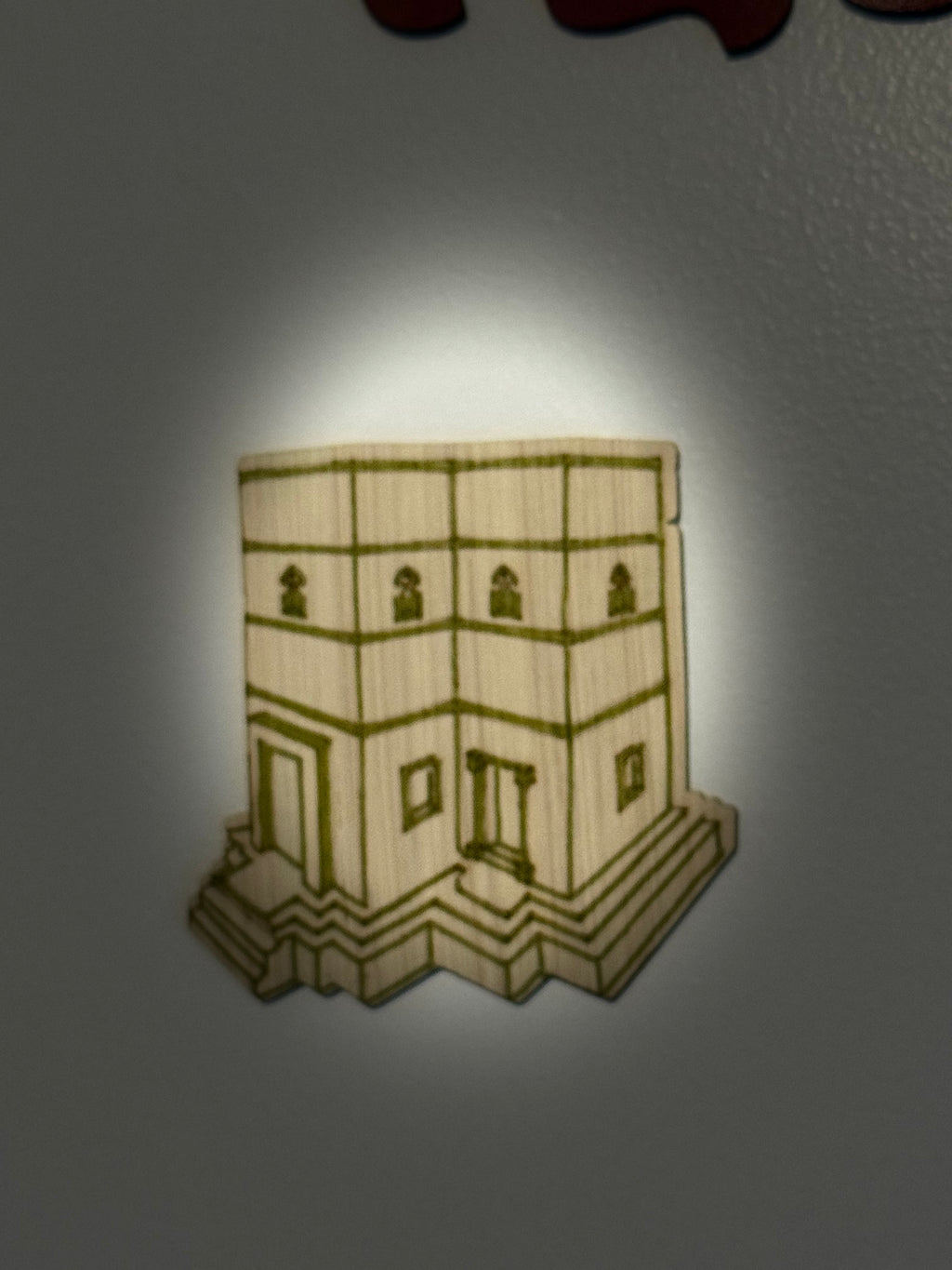 Lalibela Church Wooden Art - Ethiopian Heritage Mini Sculpture | Biete Ghiorgis Inspired